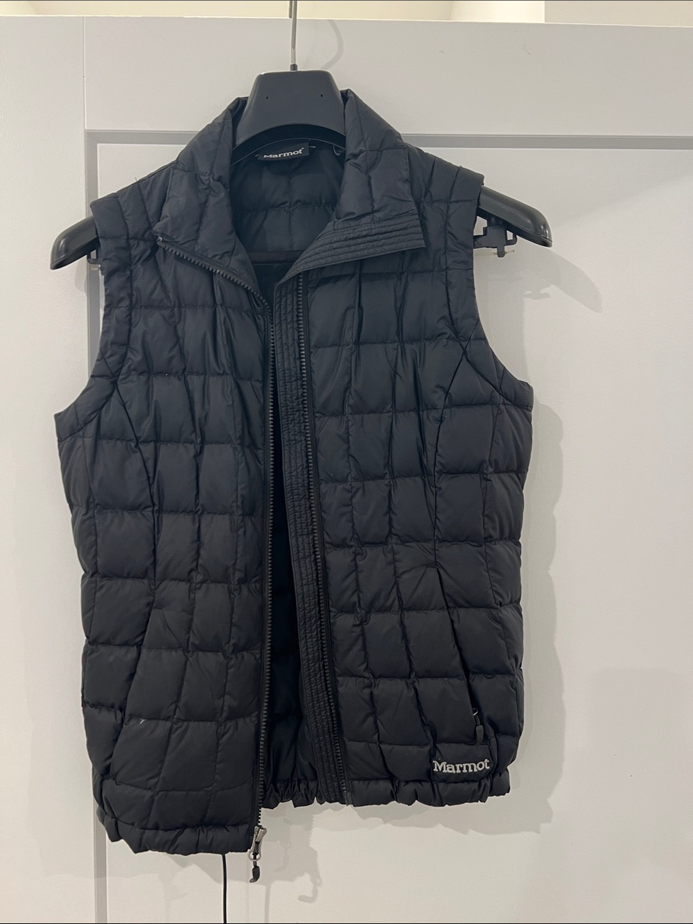 Marmot Black Quilted Puffer Vest